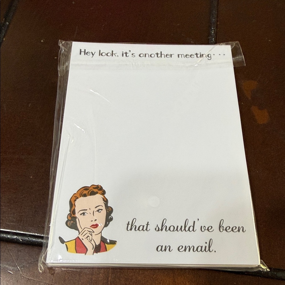 Notepad Set with Retro Designs Humorous NWT - Picture 3 of 3